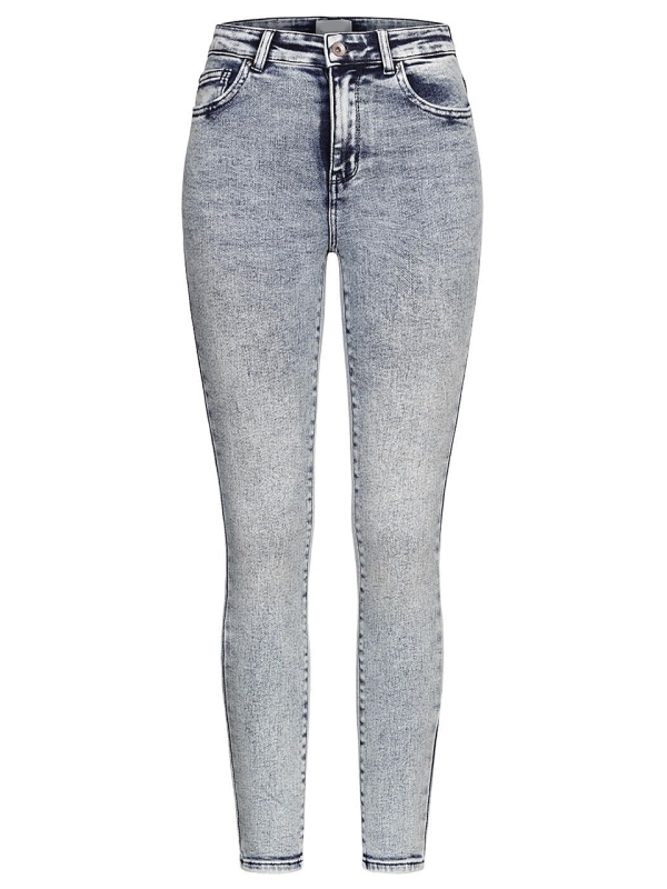 High-Waist Jeans Light Blue