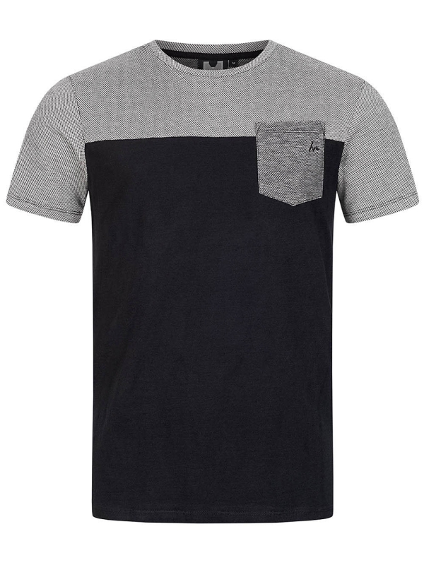 Pocket T-Shirt Black and Grey