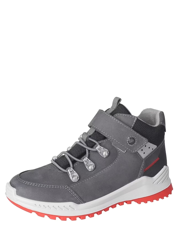 Boys Hook-and-Loop Boots Grey